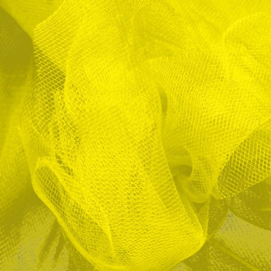 Tulle - Fluor jaune FULL PACKAGE (40 METER)