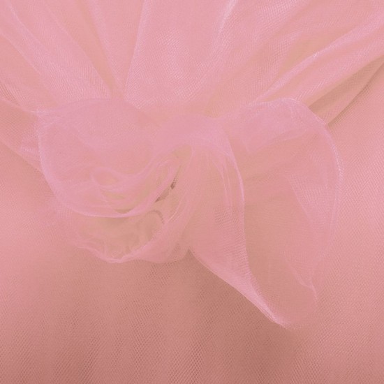 Bruidstule 300 cm - Oud roze