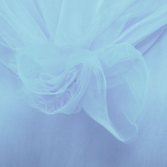 Bruidstule 300 cm - Licht blauw