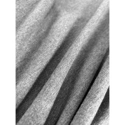 Baumwolle Jersey - Mélange Dunkel Grau
