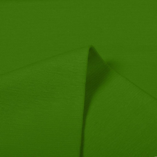 Bündchenstoff - Grasgrün