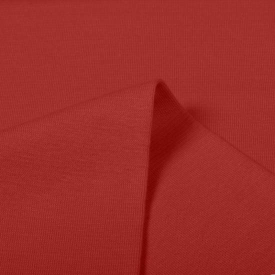 Tissu Bord-Côtes - Rouge