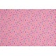 Children's Fabric (Jersey) - Owl On Gingham Pink