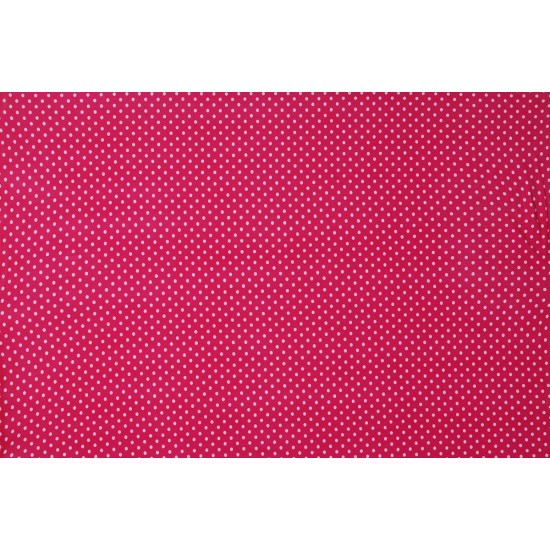 Jersey Dots 8mm - Fuchsia Pink