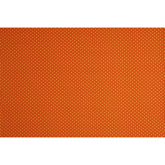 Jersey Punkte 8mm - Orange-Gelb
