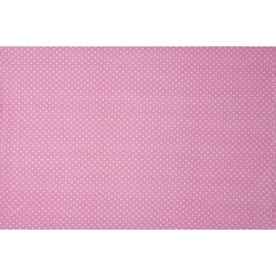 Jersey Dots 8mm - Pink White