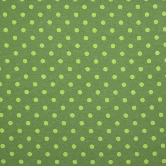 Jersey Stippen 8mm - Donkere Lime / Lime Light