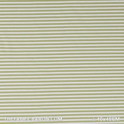 Jersey Stripes 5 mm  -  Lime White
