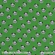 Kinder stof (Jersey) - Afgedrukt van Panda groen