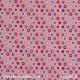 Children's Fabric (Jersey) - Star In Bulb Pink