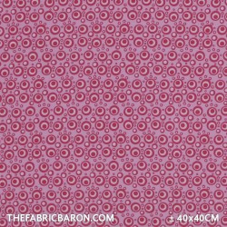 Children's Fabric (Jersey) - Drops Of Fuchsia