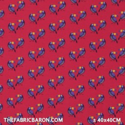 Children's Fabric (Jersey) - Toucan Fuchsia
