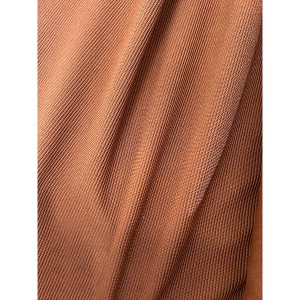 Rib Fabric - Brown