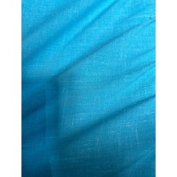 Linen Fabric - Aqua Blue