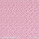 Cotton Printed - Flower On Stem Pink