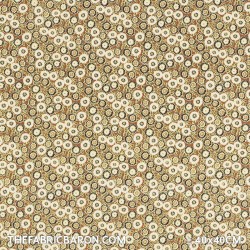Cotton Printed - Butterflower Camel