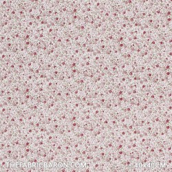 Cotton Printed - Small Rose Pink