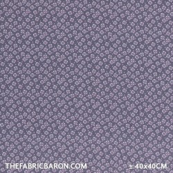 Cotton Printed - Cross In Bulb Grey