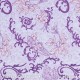 Cotton Printed - Plant Lila Purple