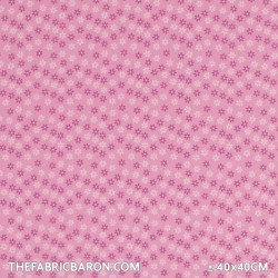 Cotton Printed - Flower Pink