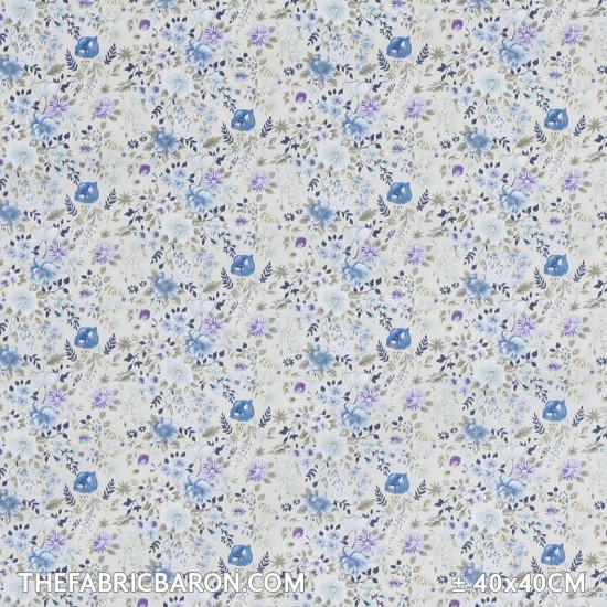 Cotton Printed - Wildflower Beige | The fabric baron