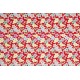 Cotton Printed - Beautiful Flowers Red