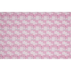 Cotton Printed - Patchwork Pink