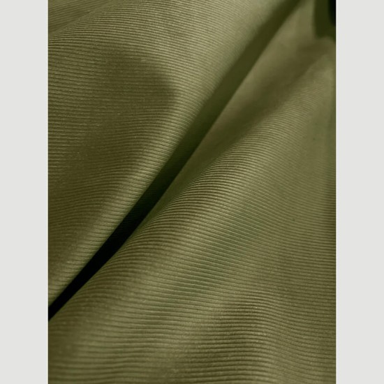 Baby Rib Fabric - Olive Green