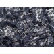 Lace Fabric - Flowers Navy (Stretch)