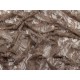 Lace Fabric - Flowers Light Brown (Stretch)