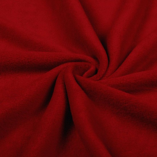 Fleece Thick Quality - Dark Red