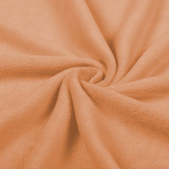 Tissu Polaire Qualité Premium - Abricot
