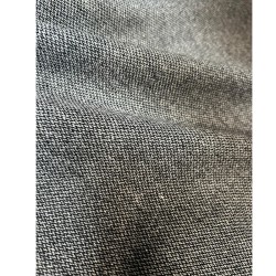Tweed Stretch Fabric - Black