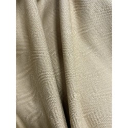 Herringbone Fabric - Beige