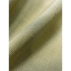 Bi-Stretch Checked Fabric - Yellow