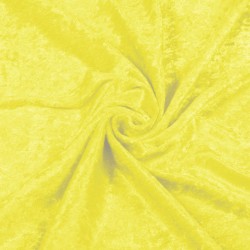 Panne De Velours - Fluor jaune