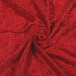 Panne Velvet - Red