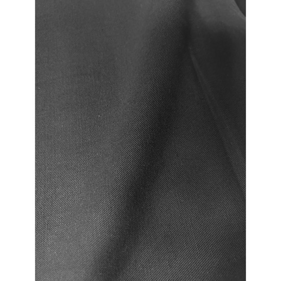 Linen Fabric - Black