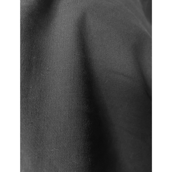 Linen Fabric - Black