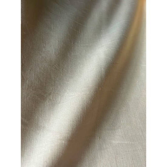 Linen Fabric - Egg Yellow