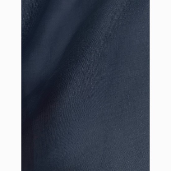 Linen Fabric - Marine