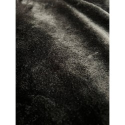 Fur Fabric Black