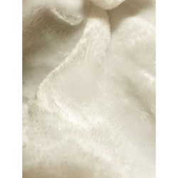 Fur Fabric Off White