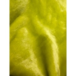 Fur Fabric Lime