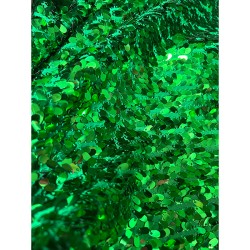 Sequin Fabric Green