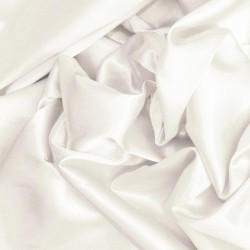 Satin Fabric Off White