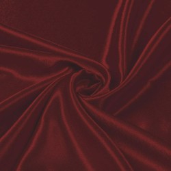 Crepe Satin - Dark Red