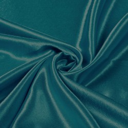 Crêpe Satin - Turquoise foncé