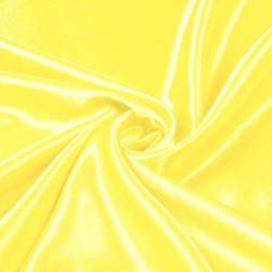 Crepe Satin - Fluor Yellow