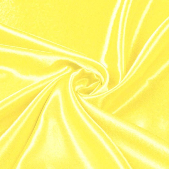 Crêpe Satin - Fluor jaune